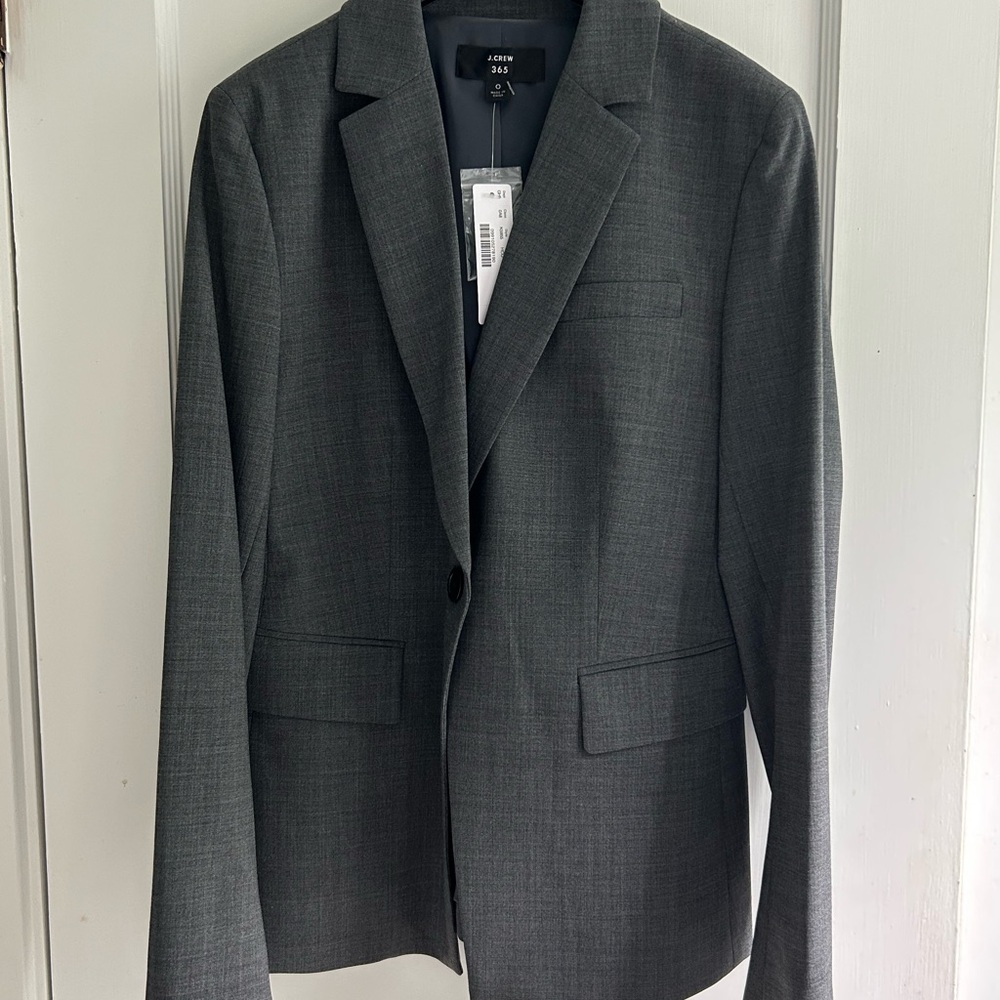 J. Crew Women’s Charcoal Blazer